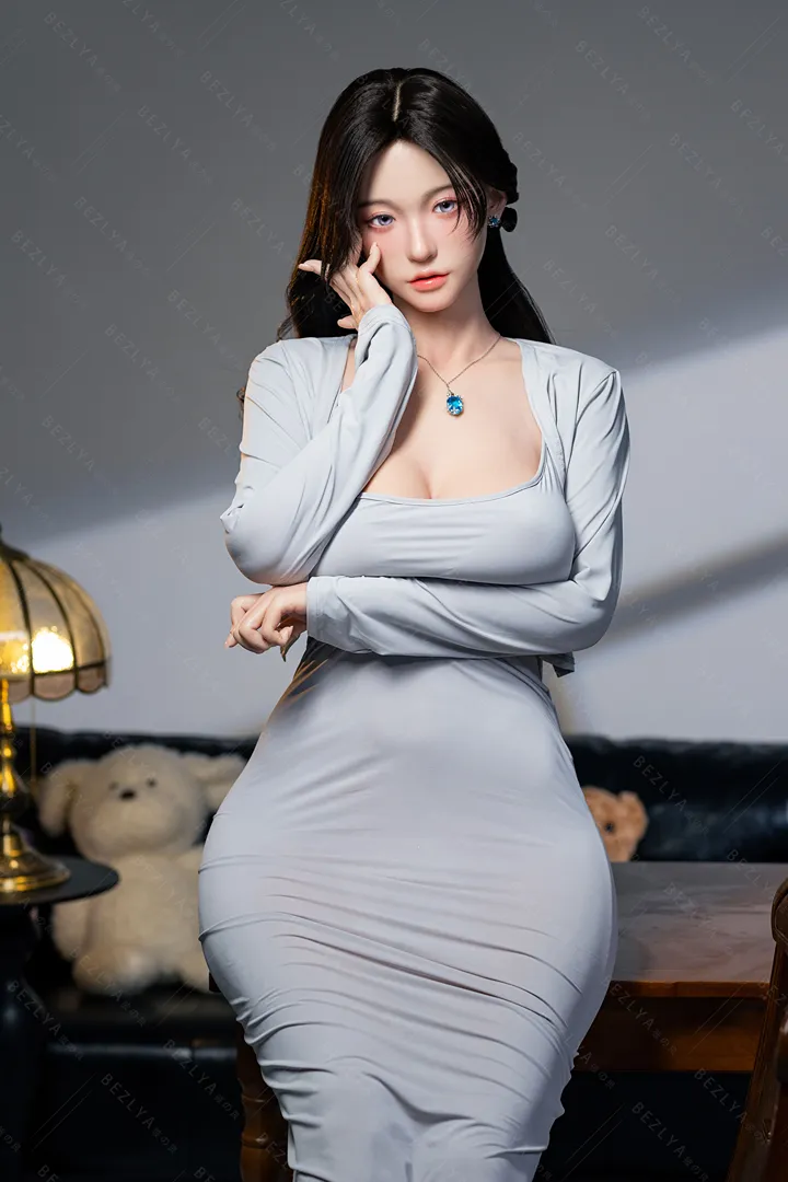 168cm (5ft6) E-cup Real Skin Texture Silicone Sex Doll Lillapruina, ROS Head